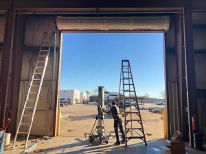 Rollup Commercial Garage Doors Repair Houston