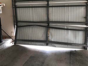 Bent Garage Door Repair