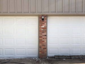 aluminum two garage door installation (2)