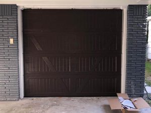 brown wooden garage door installation (3)