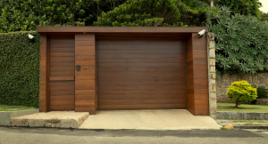 Modern garage door